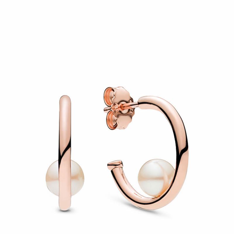 Cercei Rotunzi Pandora Rose™ Contemporary Pearls Albi (5T1vZrPQ)